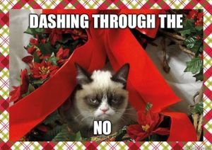 grumpy christmas