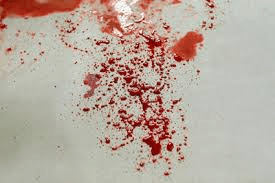 blood spray