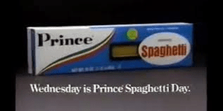 prince spaghetti day