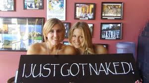 just got naked